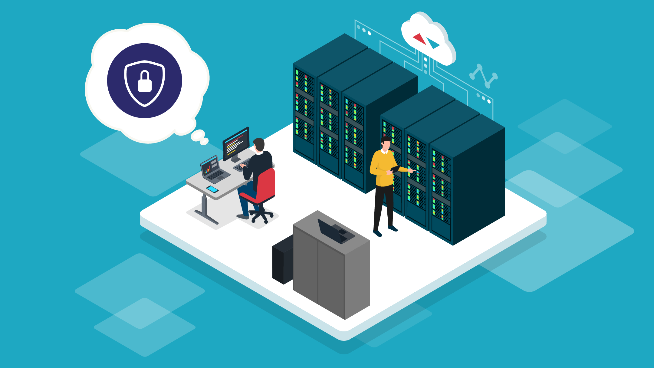 WPS Cloud Proの保存データは国内のデータセンターで管理されます。